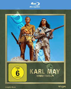 Karl May Collection 3 | Apache Gold / Last of the Renegades / The Desperado Trail  | Winnetou 1 / Winnetou 2 / Winnetou 3  Blu-Ray